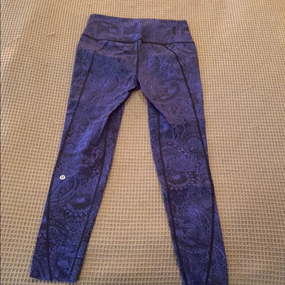 Lululemon yoga leggings running athletic pants 6
